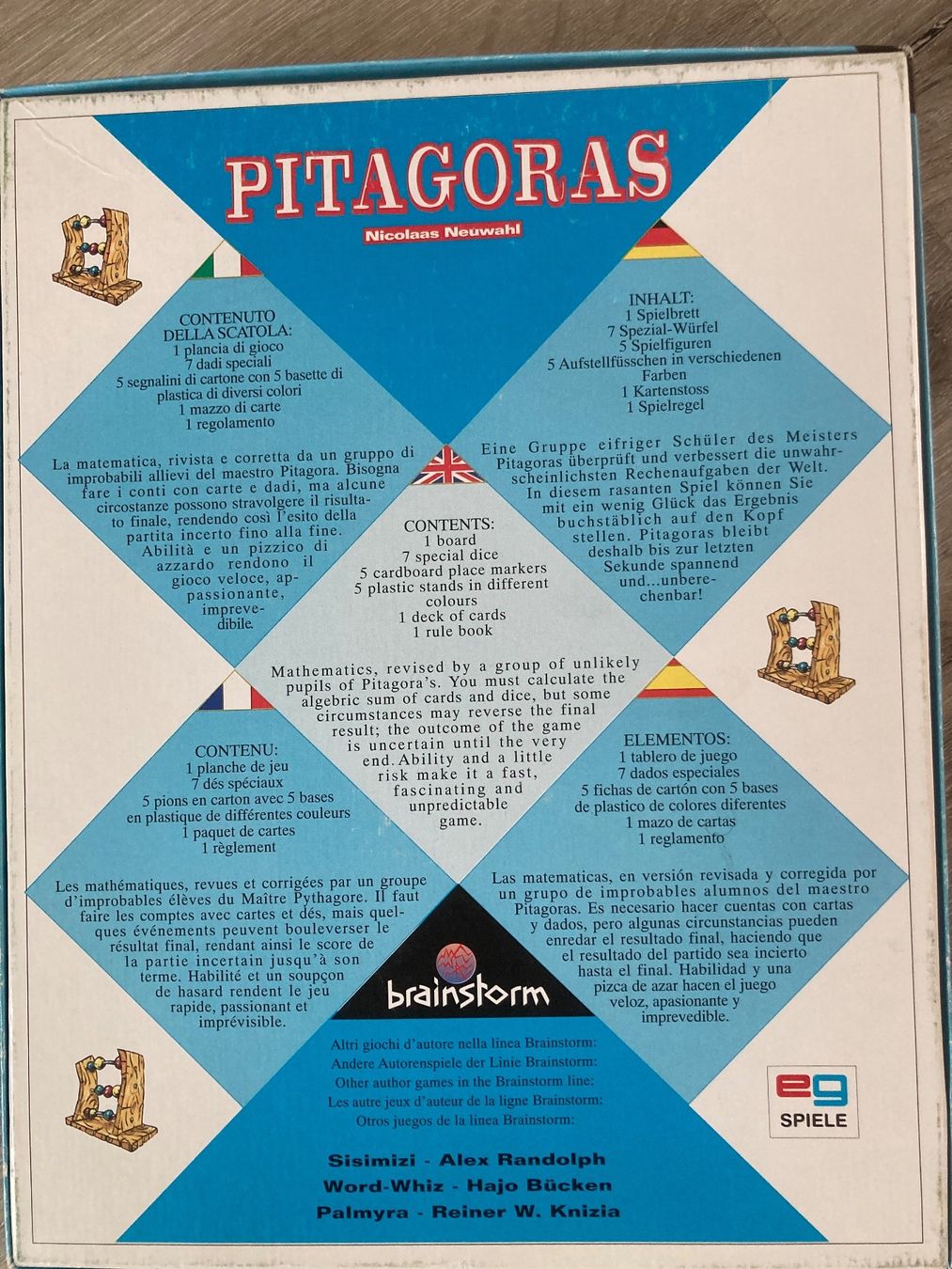 Giochi: Brettspiel "Pitagoras" – Usato da Gelterkinden venduto da froggy80 1