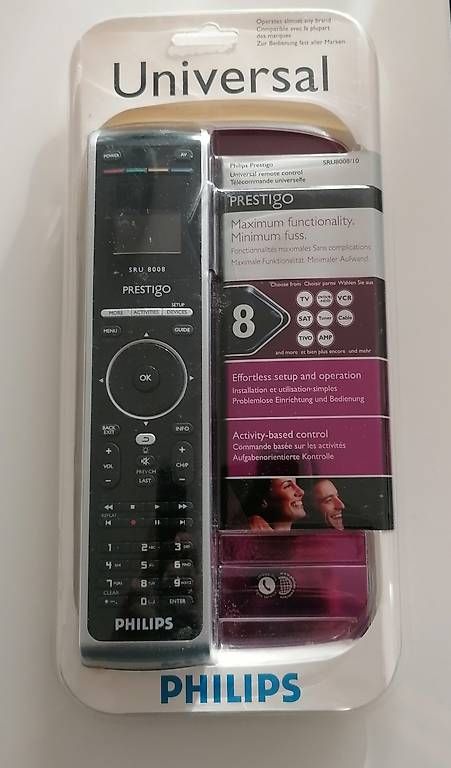 Telecomandi: Telecomandi universali Philips Controllo da 8 a 15 apparecch – Usato da Agno venduto da Tonygre