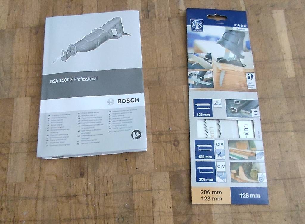 Bosch Seghe: Bosch GSA 1100E Professional – Usato da BASEL venduto da E-Bro.Electro 1