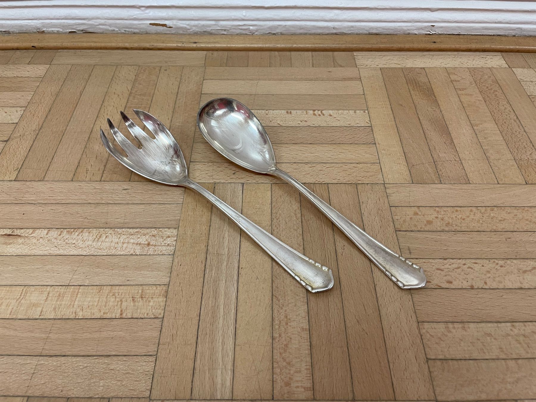 Set di posate: Art Deco Besteck Service Bruckmann versilbert Essbesteck – Usato da Hinwil venduto da DaniBachman 6