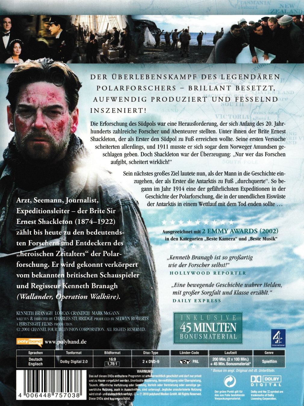 Alle DVDs: DVD - Shackleton - Verschollen im ewigen Eis – Gebraucht aus Langnau am Albis von MediaRescuerKeLoX 1