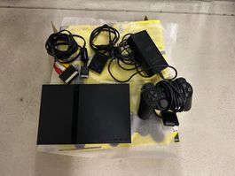 PlayStation 2 Slim (PS2 Slim) inkl. Spiele – Komplett