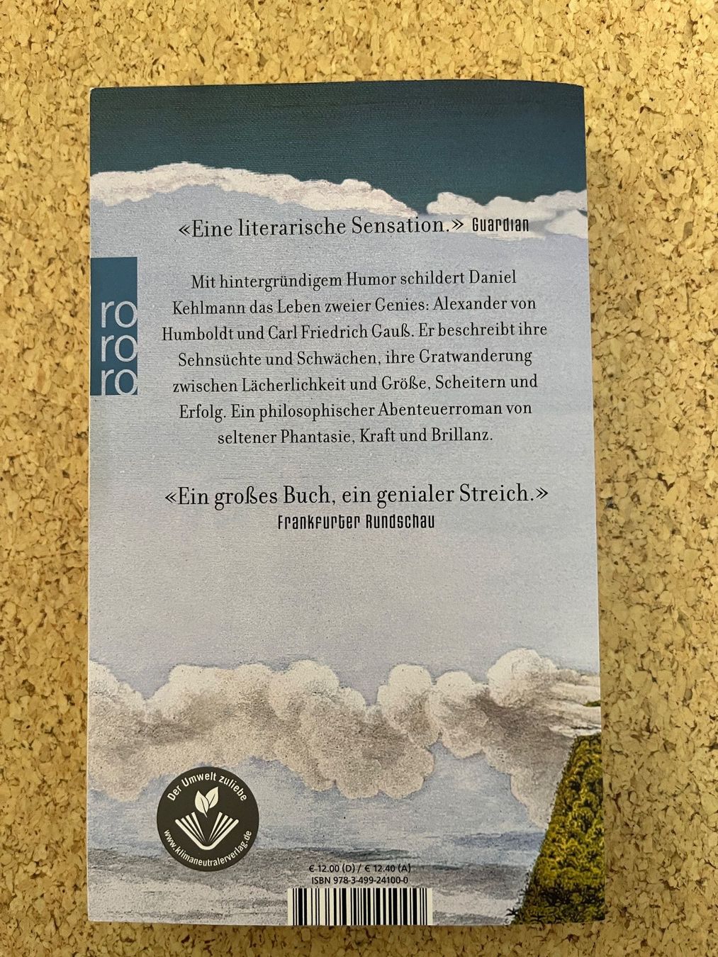 Libri: Taschenbuch "Die Vermessung der Welt", Daniel Kehlmann – Usato da Grosswangen venduto da Vita500 1