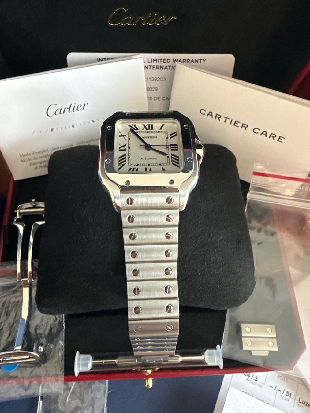 Cartier Orologi: Cartier Santos Medium | Warranty until 2030 | Full Set – Usato da Zürich venduto da ali_5gpz 3