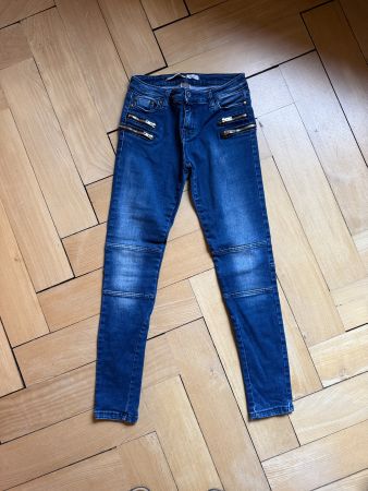 PLEASE - Skinny Jeans blau S