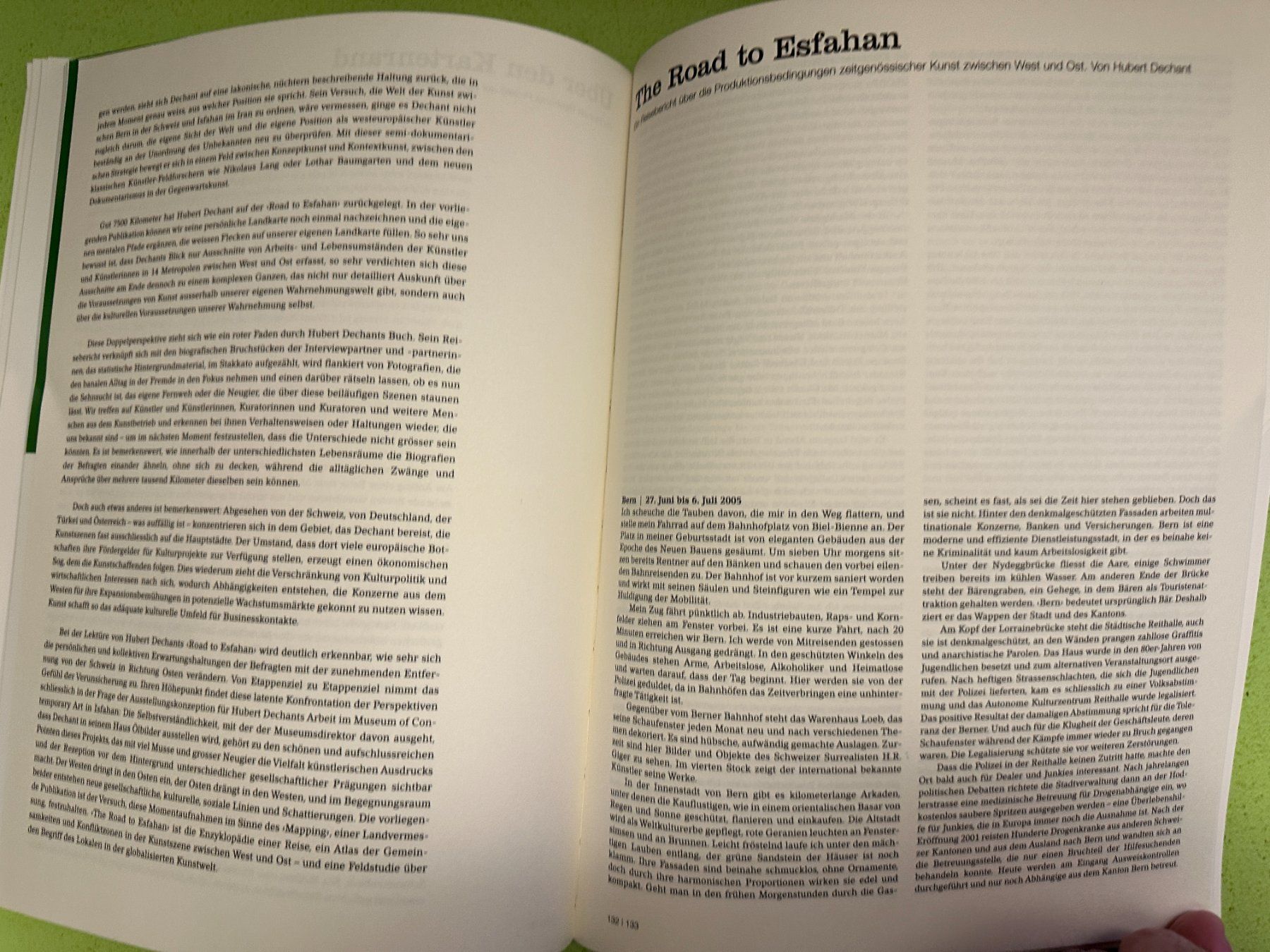 Libri: Hubert Dechant: The Road to Esfahan. – Usato da Zürich venduto da allp 8