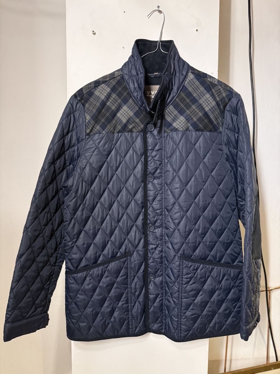 Vestes: Navy quilted  jacket for men  – Neuf (Voir description) à Versoix par pen_6hgs