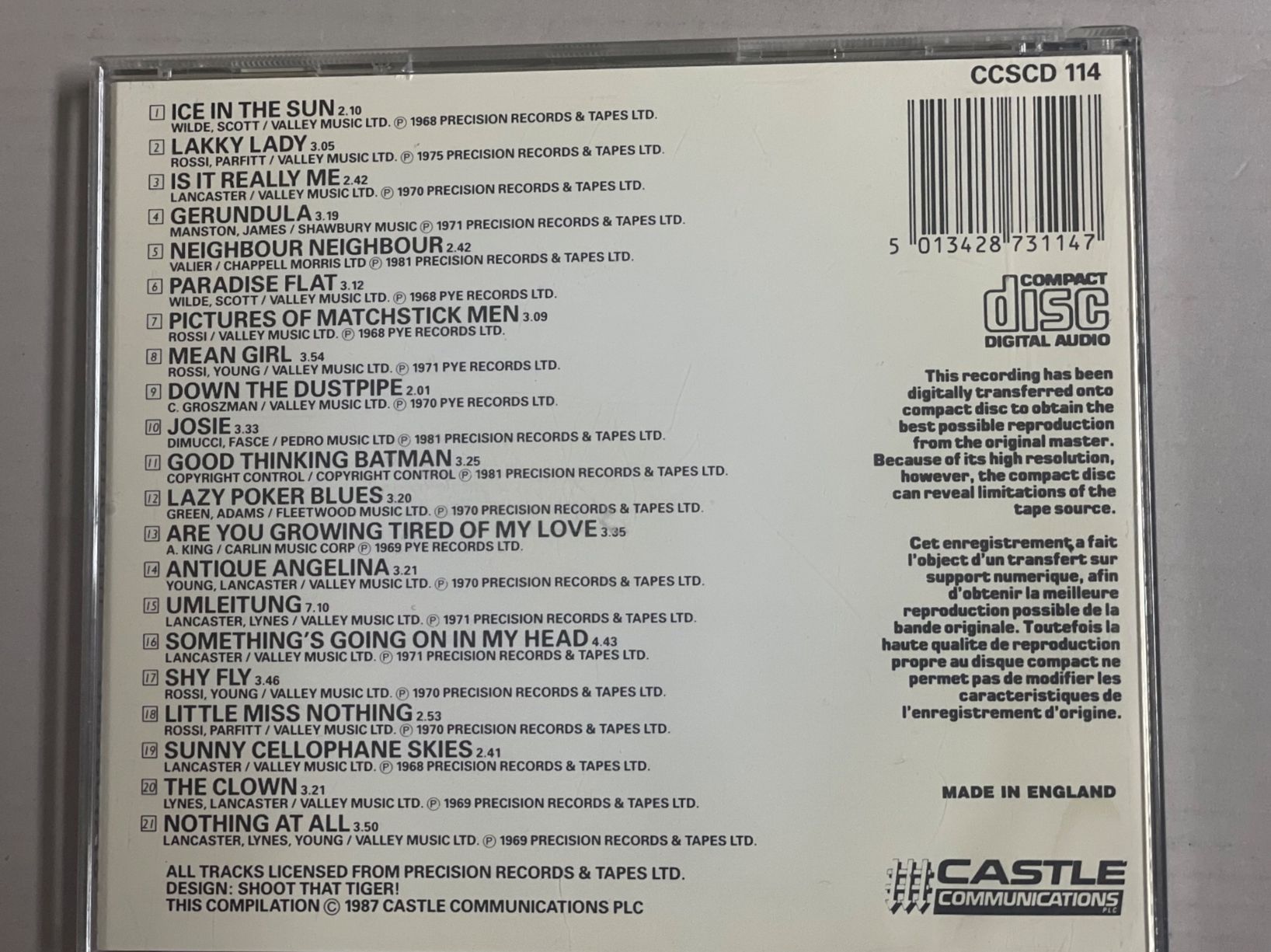 CDs: Status Quo – Gebraucht aus Muri b. Bern von AdidasCollector 1