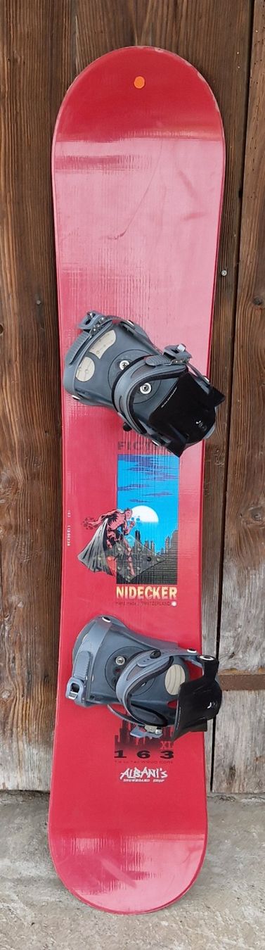 Boards: Snowboard NIDECKER mit Bindung 160 cm – Gebraucht aus Oftringen von