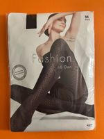 Strumpfhose Fashion Migros, Grösse M (Zick-Zack-Musterung)