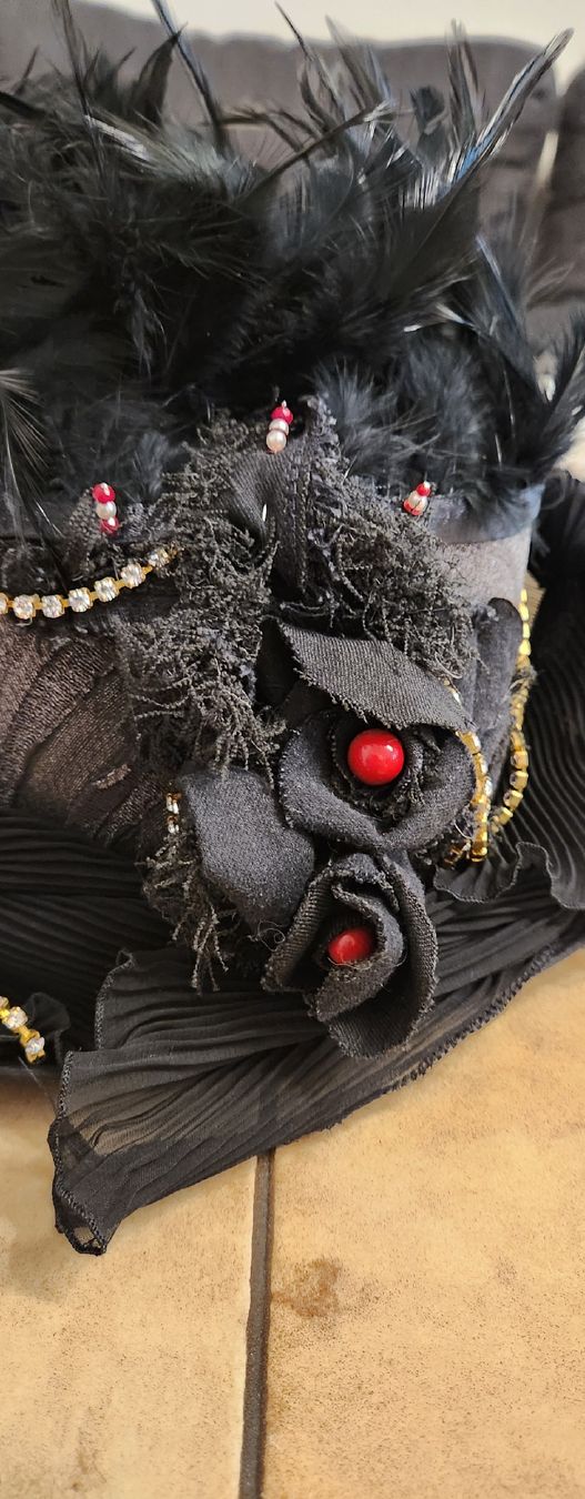 Kostüme: carnevale Giacca da domatrice Circo +Cappello piume e strass – Gebraucht aus Zürich von gra_lj62 6
