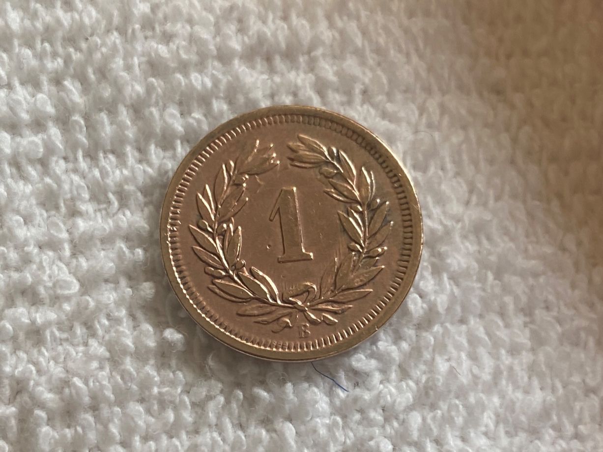 Tutti le monete: 1 centime/rappen 1907 – Usato da Nyon venduto da Ilmi09 1