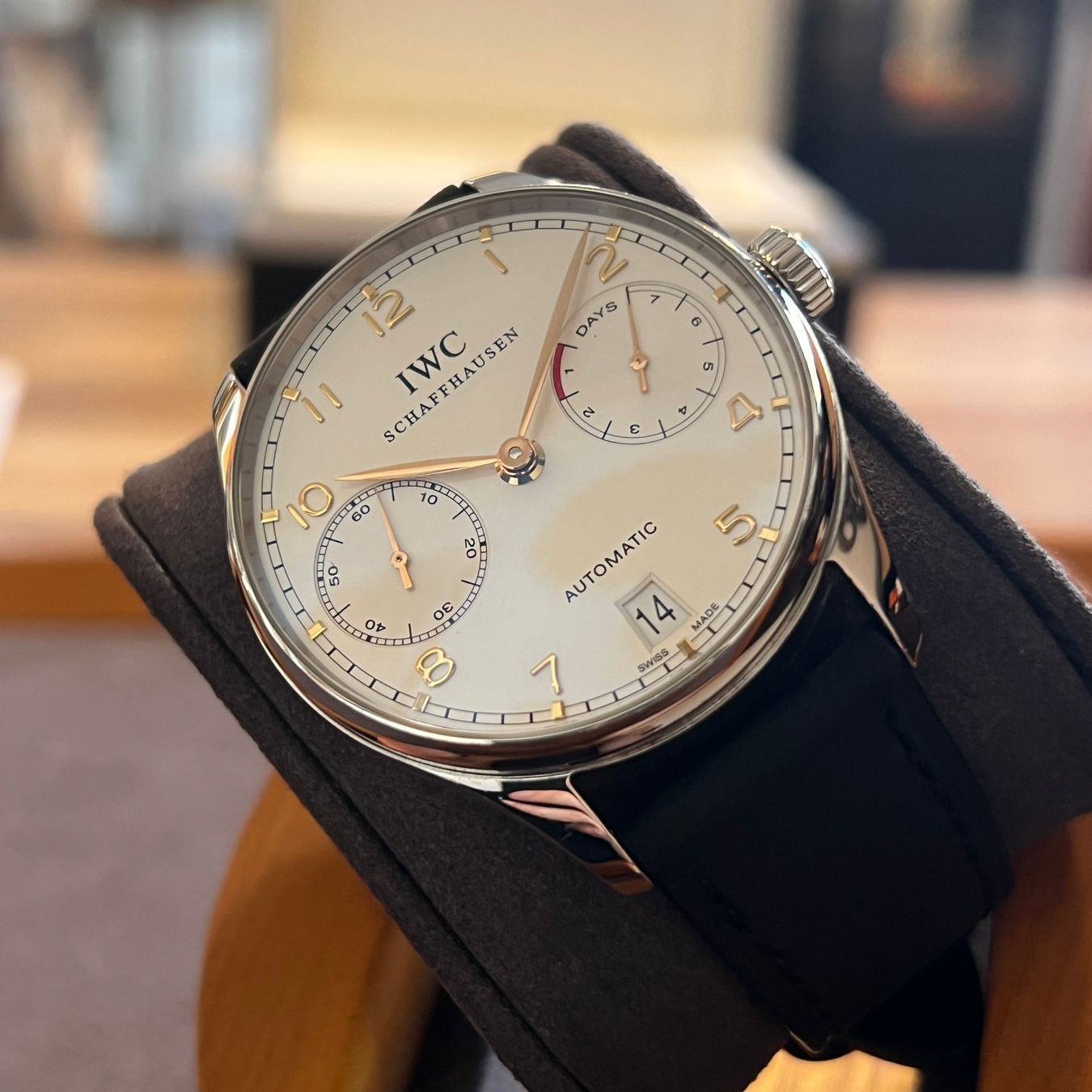 IWC Uhren: IWC Portuguese Automatic Full Set IW500114 – Gebraucht aus Carouge GE von Watchaser 6