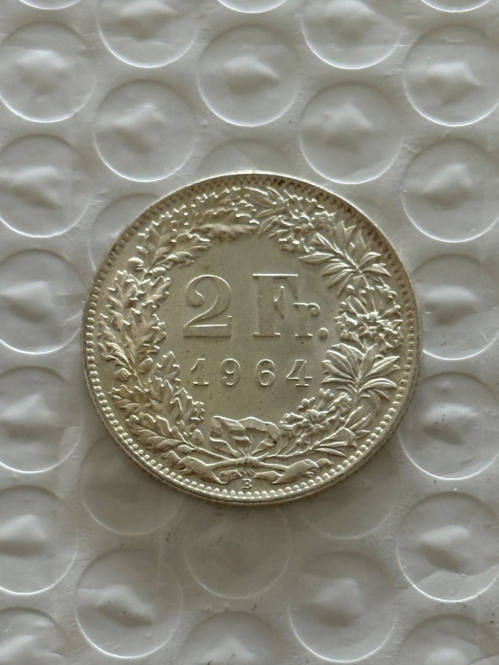Tutti le monete: 2 Franken 1964  Silber, Unz/Stgl – Nuovo (secondo la descrizione) da Wallisellen venduto da SWISS_SILVER1