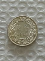 2 Franken 1964  Silber, Unz/Stgl