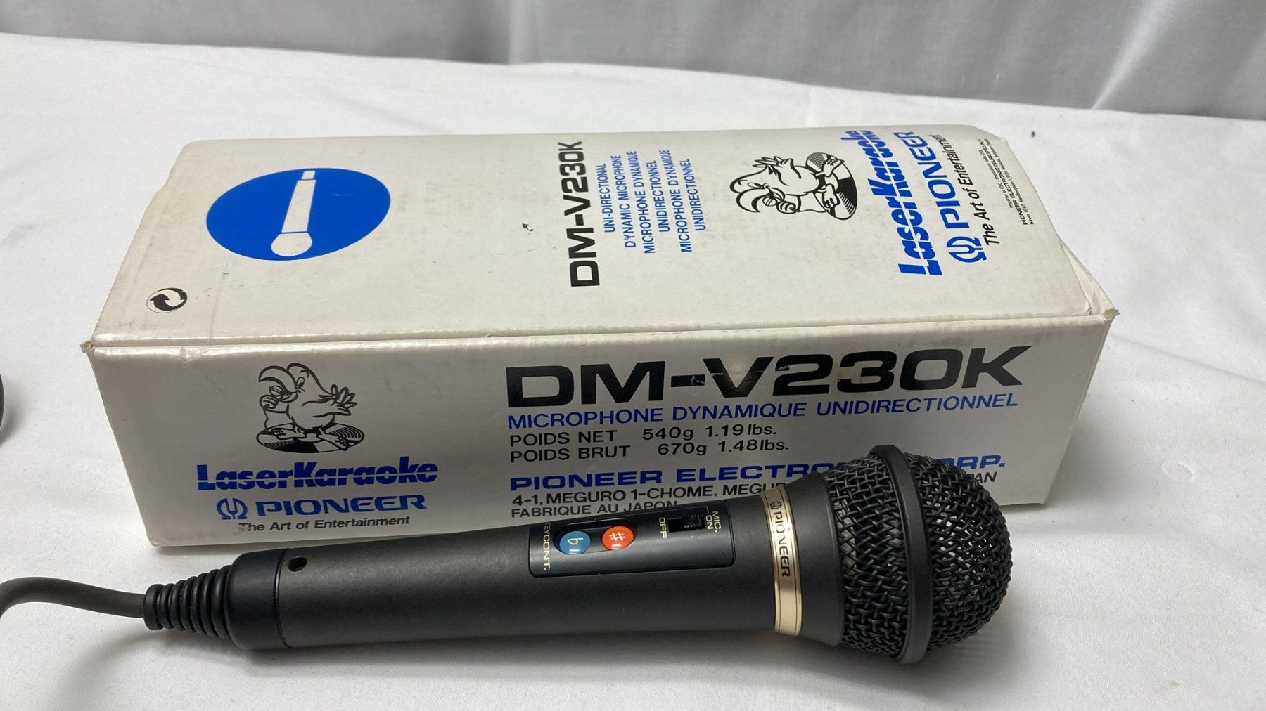 Pioneer Microfoni: Mikrofon Pioneer DM-V230K – Usato da Dietikon venduto da Rima57 3