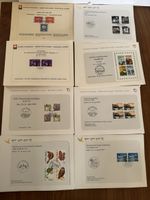 212 Sammelblätter 1982-2005 🇨🇭 meist ausländische Stempel