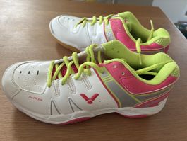 Victor SH A610L Weiß/Pink Damen Badminton Squash Tennis 🎾 