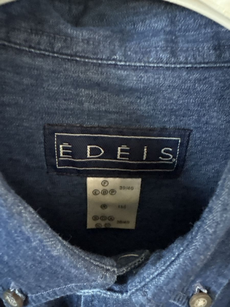 Camicie: Chemise jeans neuve Edeis taille L – Nuovo (secondo la descrizione) da Düdingen venduto da Yellow 1
