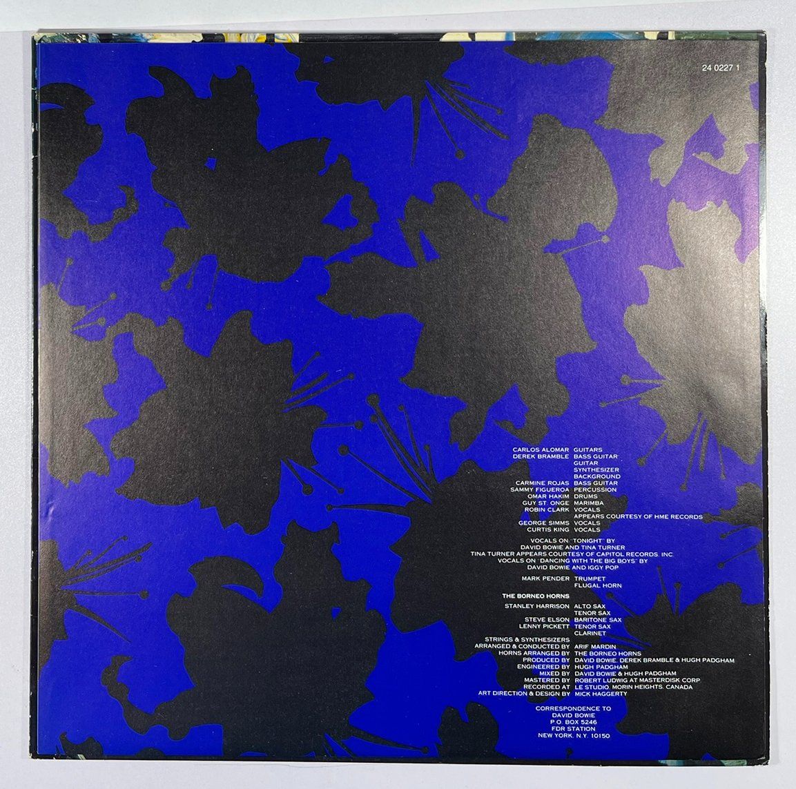 Schallplatten: LP: DAVID BOWIE - Tonight (1984) – Gebraucht aus Frenkendorf von Yard-Sale-2000 2