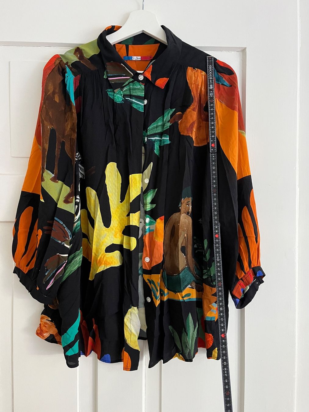 Camicette: G.Kero Paris Bluse Gr. M – Statement Print – Usato da Zürich venduto da bretxo 6