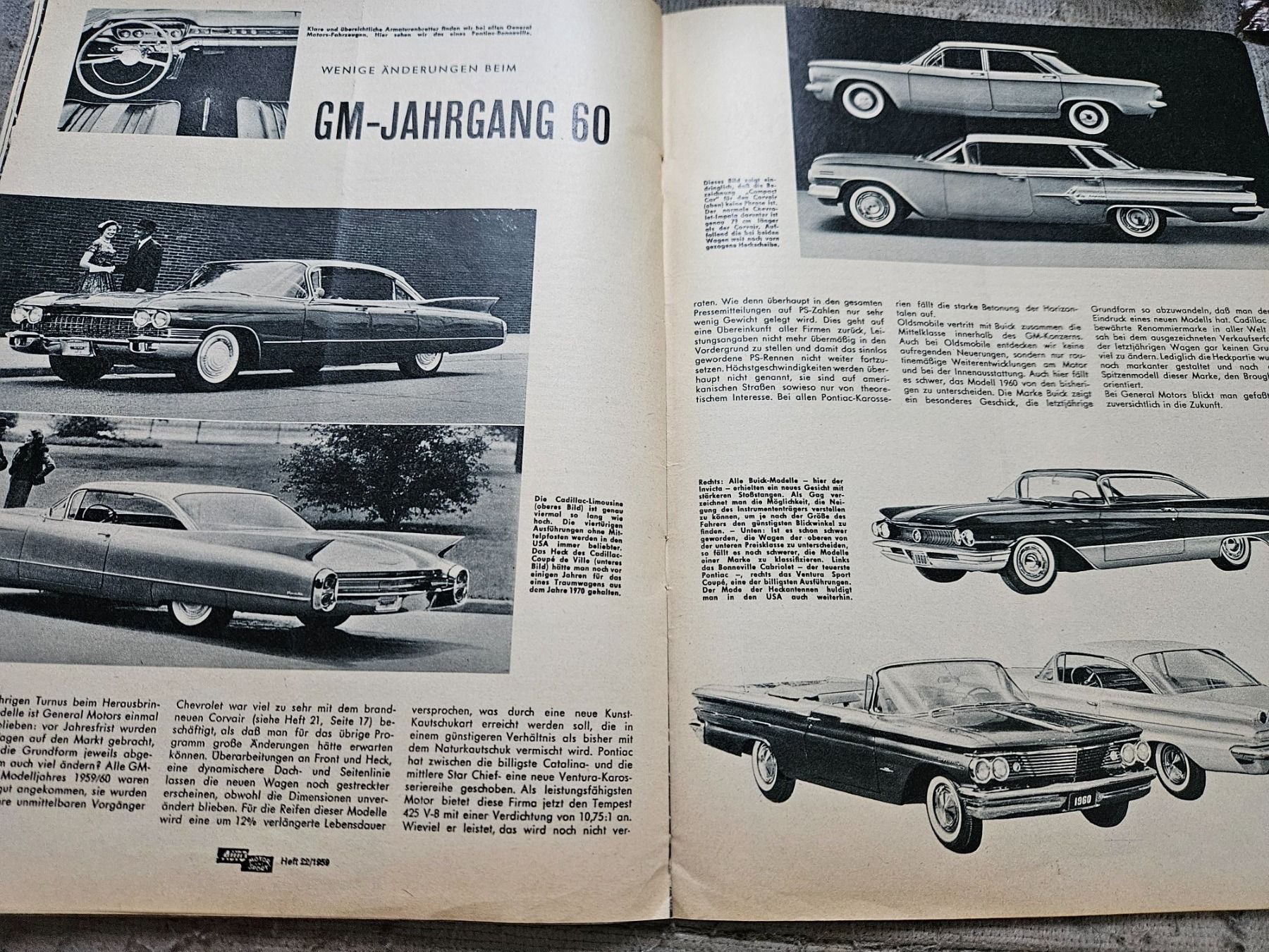 Chevrolet Sonstiges Fahrzeugzubehör: AMS 22/59 Opel Kapitän Paris Salon Cadillac Buick Pontiac xx – Gebraucht aus Flawil von sr1_f6st 5