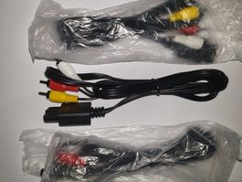 3 Cables pour SNES ,Nintendo 64,Gamecube