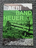 Original Prospekt Aebi Bandheuer