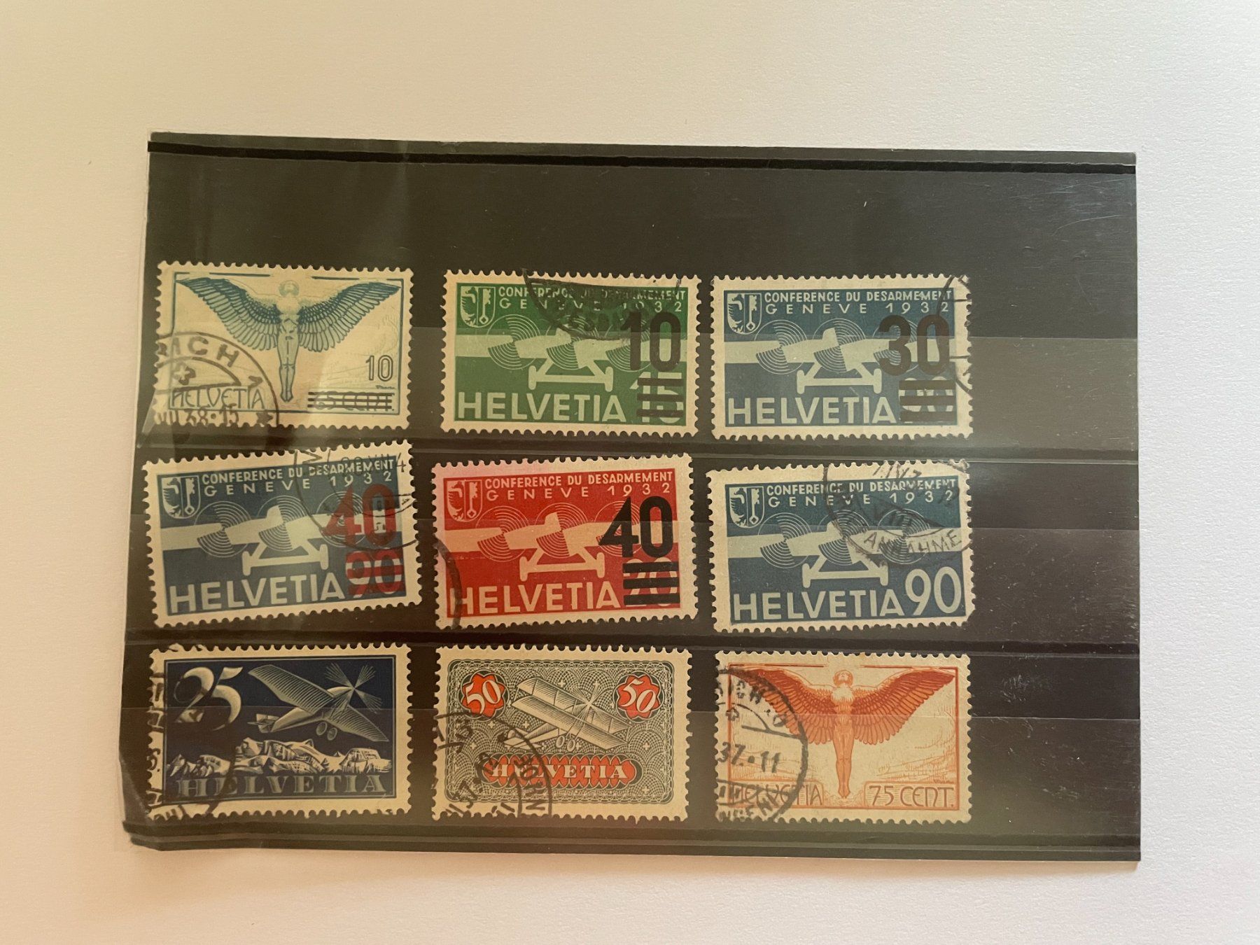Tous les timbres: Flugpost – Neuf (Voir description) à Menzingen par Wlukas