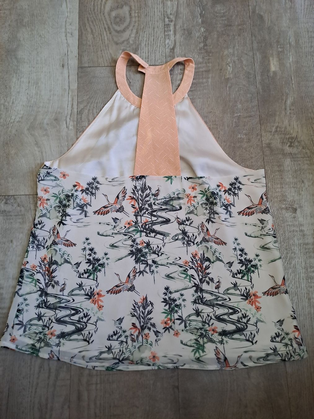 H&M Tops: H&M Top orange gemustert Gr. EUR 40 – Gebraucht aus Rickenbach LU von bishiida 1
