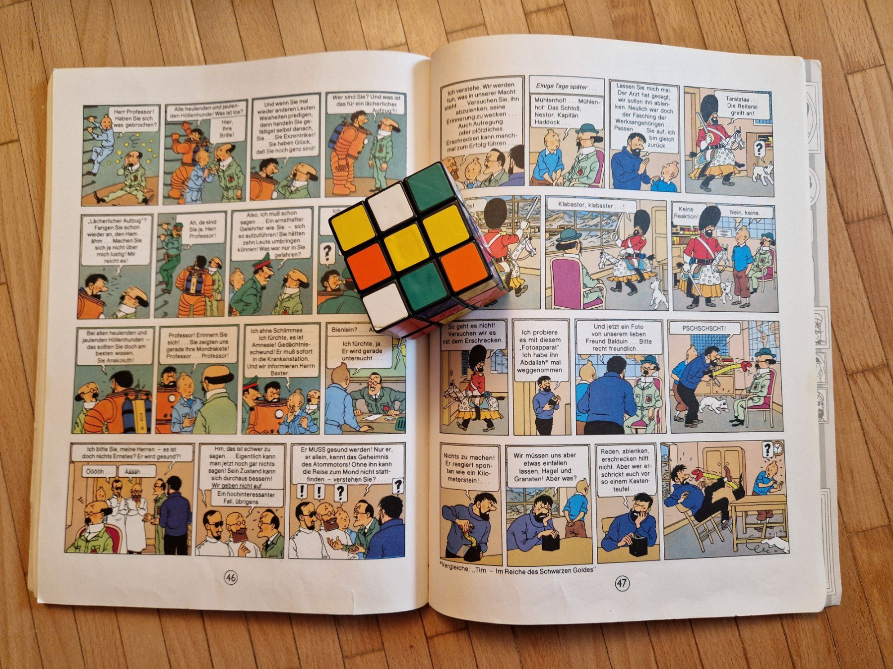 Fumetti: Tim und Struppi - Reiseziel Mond - Nr. 7 – Usato da Zürich venduto da EhrlichJA 5