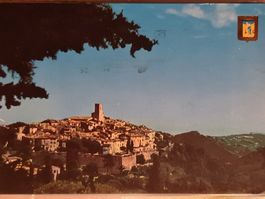 Postkarte St. Paul de Vence frankiert 1980