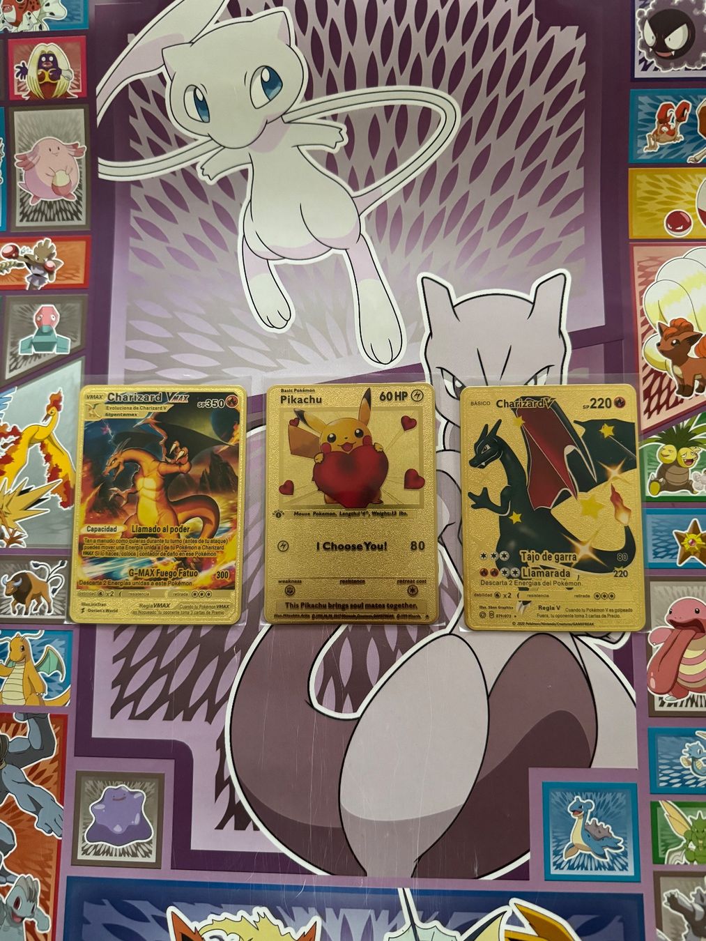Pokémon Sammelbilder & Trading cards: 3 mal Pokémon Metallkarte – Neu (gemäss Beschreibung) aus Emmenbrücke von paj_q8wx