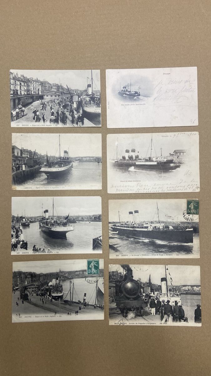 Cartoline postali: Dampfschiffe UK Newhaven - paquebot - steamer – Usato da Basel venduto da ste_rth9 2