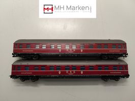 Roco 2x 4260 Schlafwagen der DSG Deutschland DC H0 mit OVP