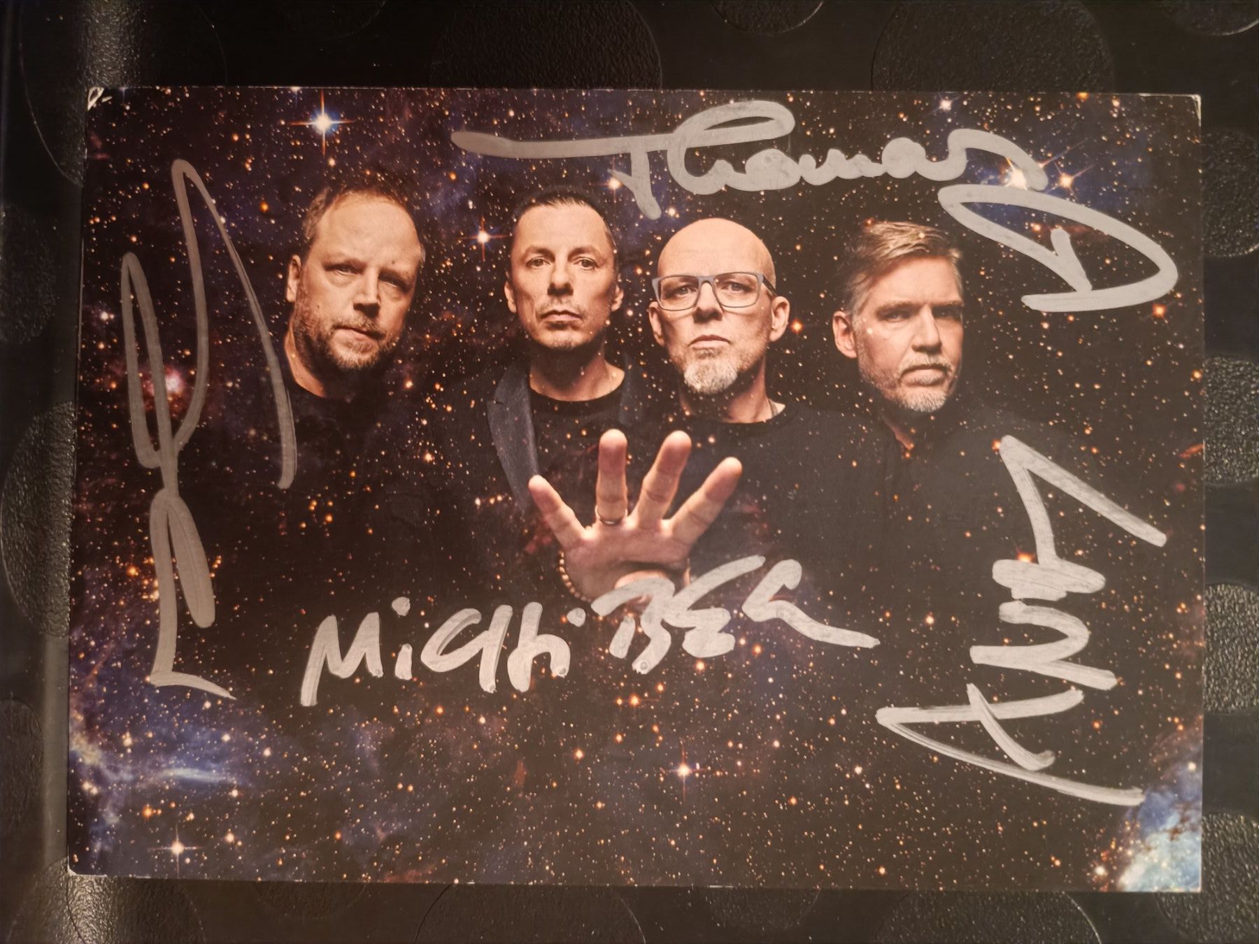 Autografi: Die Fantastischen Vier - handsignierte Autogrammkarte – Usato da Menziken venduto da Artographs