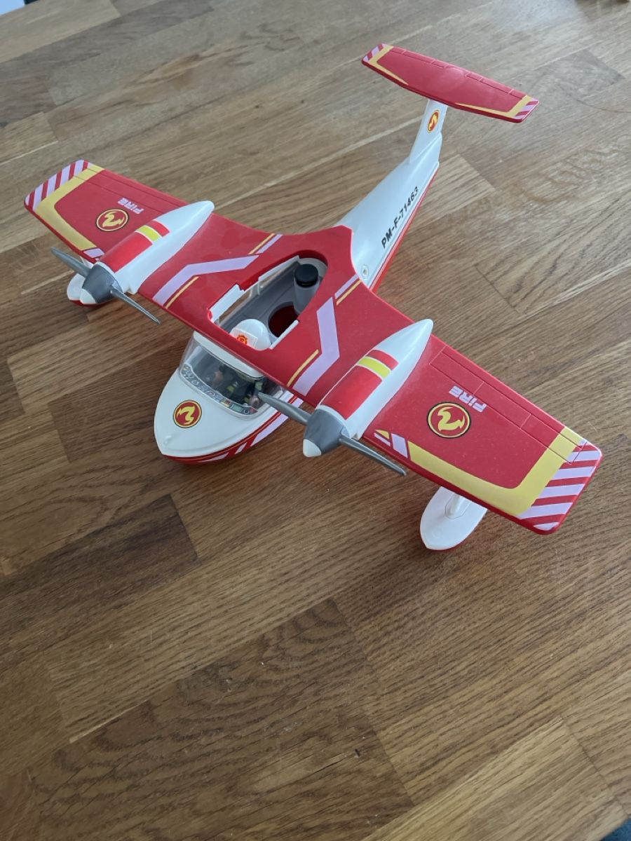 Playmobil Giocattoli: Playmobil Löschflugzeug – Usato da Ebikon venduto da bollastro 1