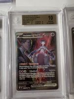 Team Rocket's Mewtu EX SIR, Deutsch, BGS 10 Pristine!