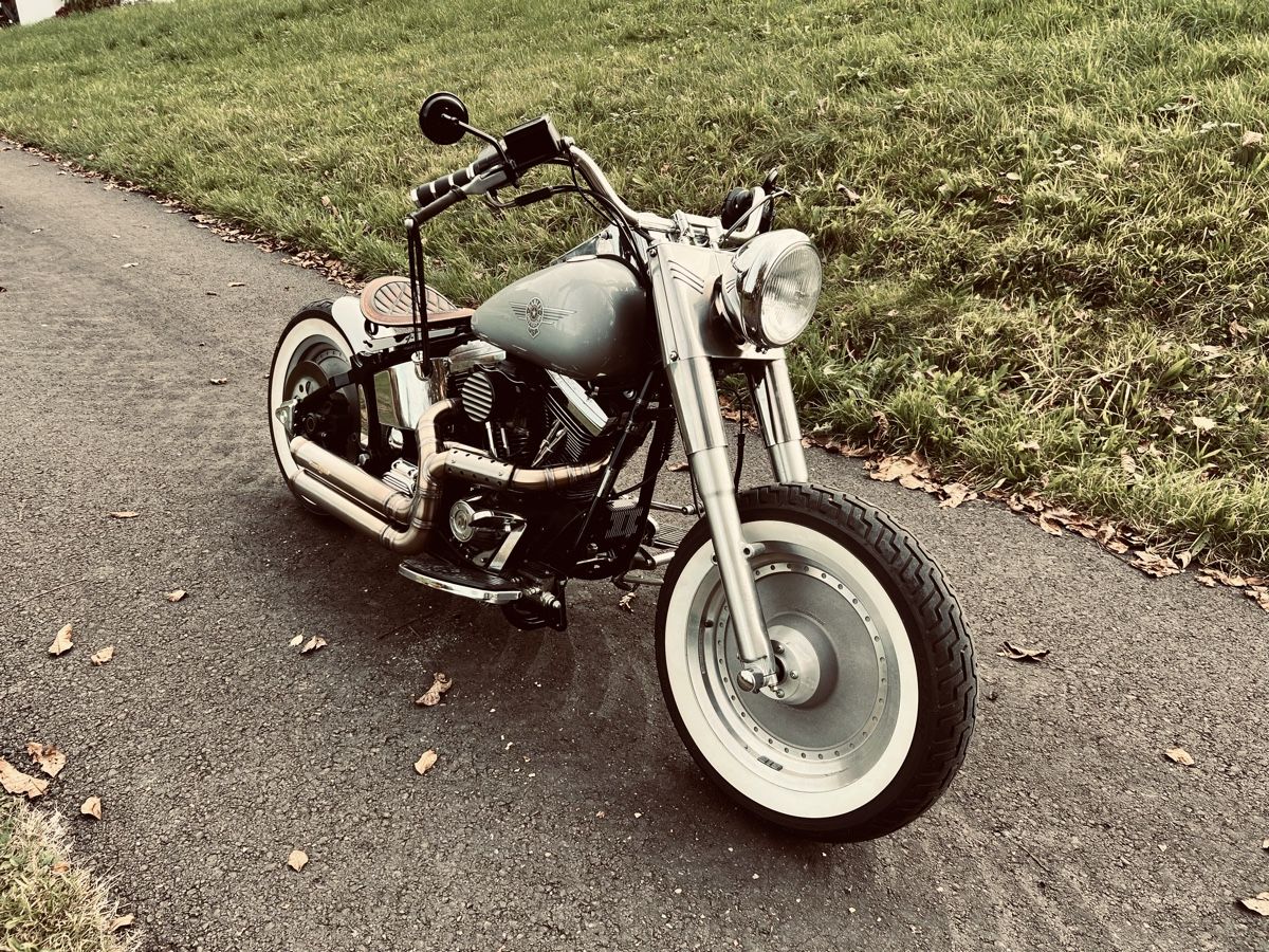 Harley-Davidson Chopper: 1992 Harley Davidson Softail Precision Bobber THE FURY – Usato da Meggen venduto da PrecisionBobbers 4