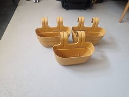 Blumenkisten Balkon gelb