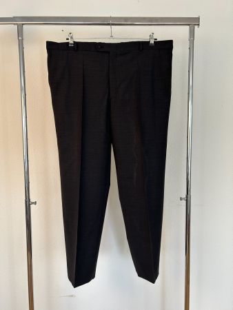 Hermès Grey Wool Suit Trouser