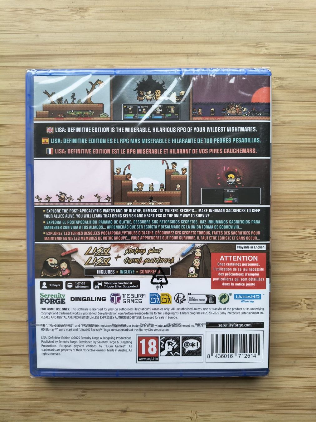 Giochi: LISA: Definitive Edition Sealed (PS 5) – Nuovo e nell'imballaggio originale da Riedholz venduto da ste_96cd 1