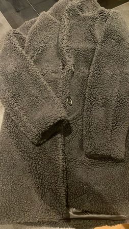Warme Winter Jacke aus Teddyfell, Grösse M top!