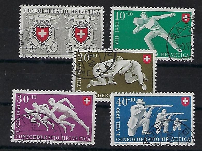 Tutti i francobolli: Pro Patria 1950 gestempelt   14848 – Usato da Lunden venduto da Animus999