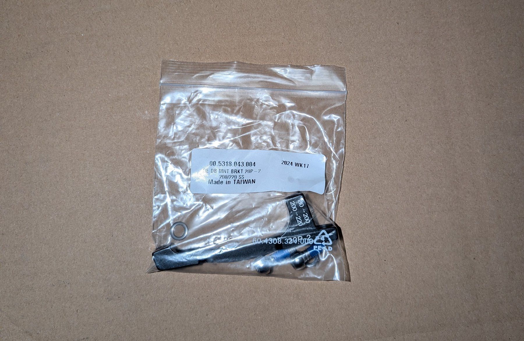 Sram Pezzi di ricambio: Sram PM Post Mount Adapter + 20mm PM-Adapter – Nuovo (secondo la descrizione) da Wangen SZ venduto da MoeRuh