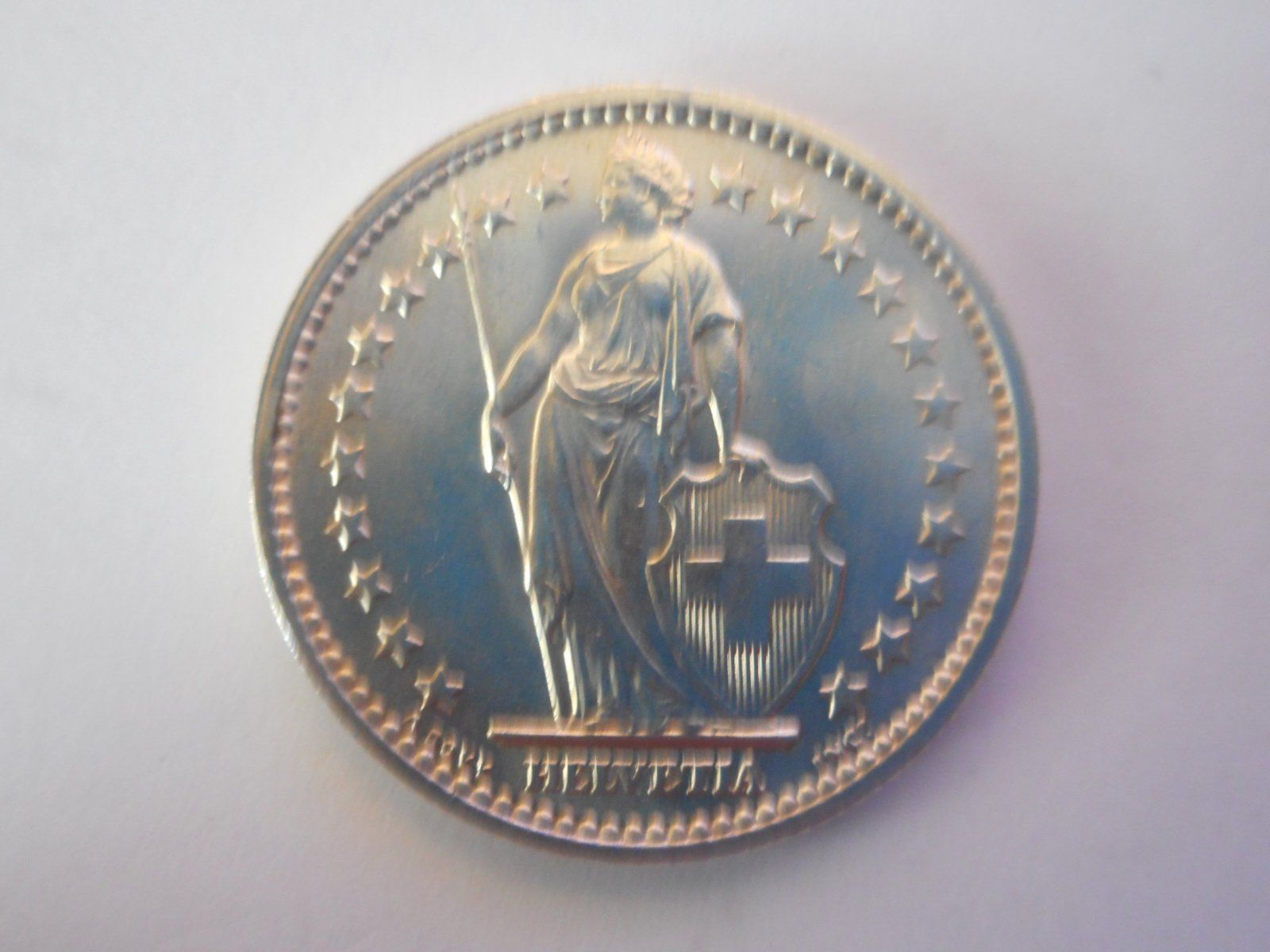 Tutti le monete: 2 Fr. 1967 silber  unz/stgl – Nuovo (secondo la descrizione) da Kriegstetten venduto da pizlad2010 1