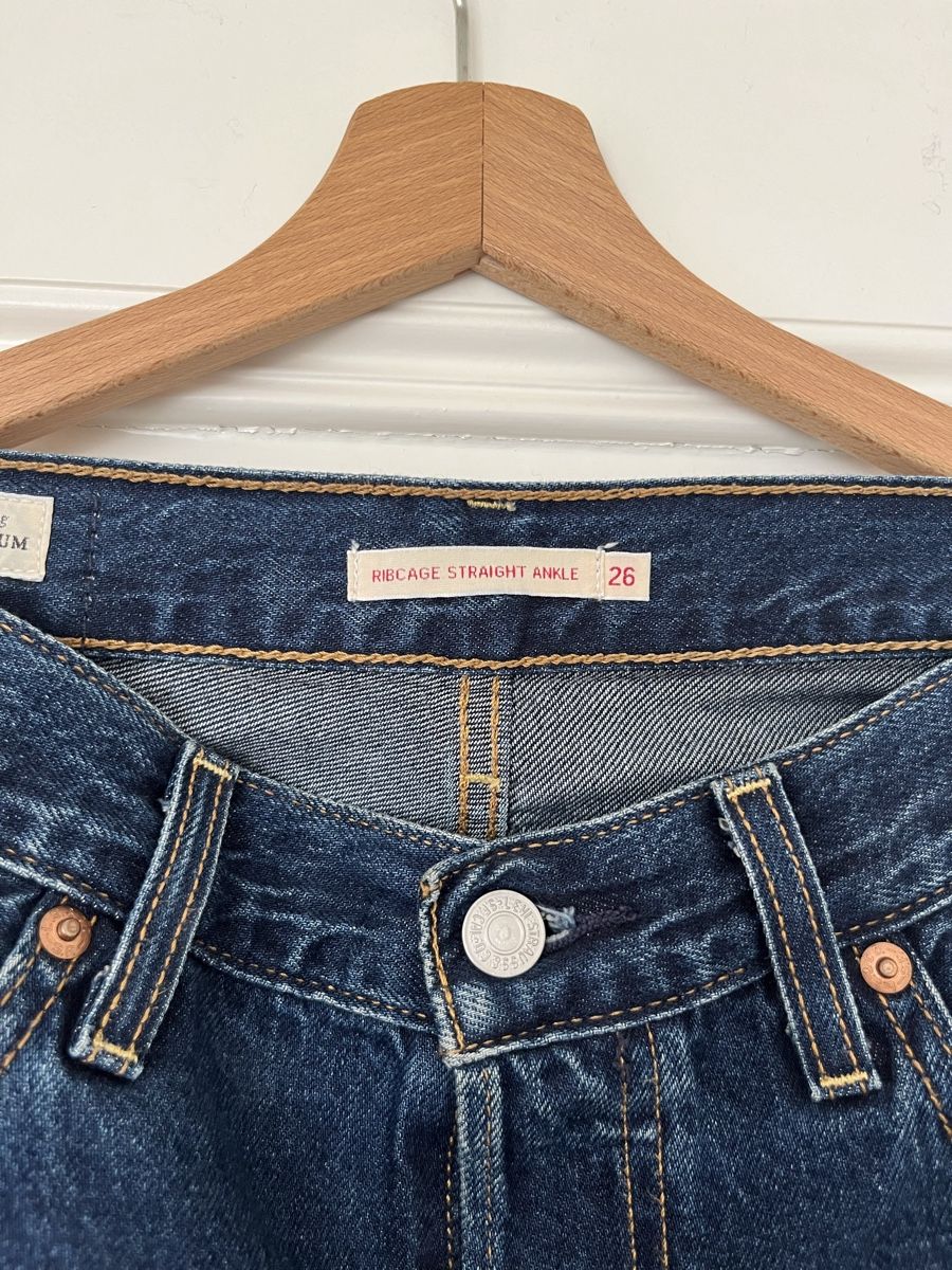 Levi's Jeans: Levi‘s Ribcage Straight Ankle 26 – Nuovo (secondo la descrizione) da Basel venduto da cat_25m7 1
