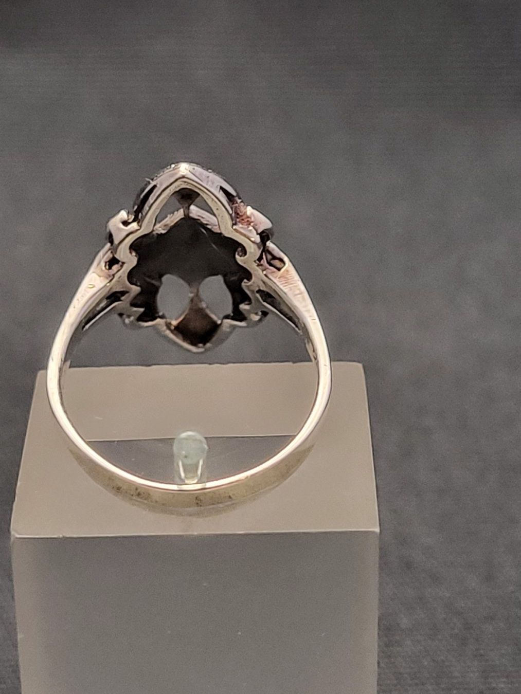 Anelli: Silberring mit Markasiten Jugendstil – Usato da Basel venduto da spinne02 3