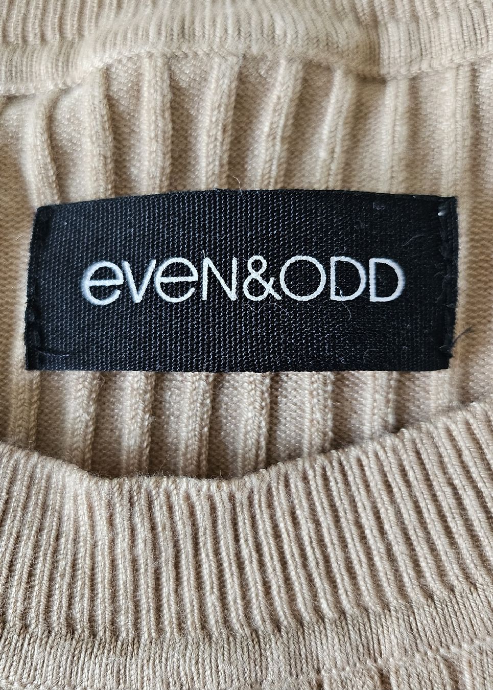 Vestiti: Even&Odd Strickkleid, Gr. S, beige, figurbetont, Herbst – Usato da Altendorf venduto da Goldi1 2