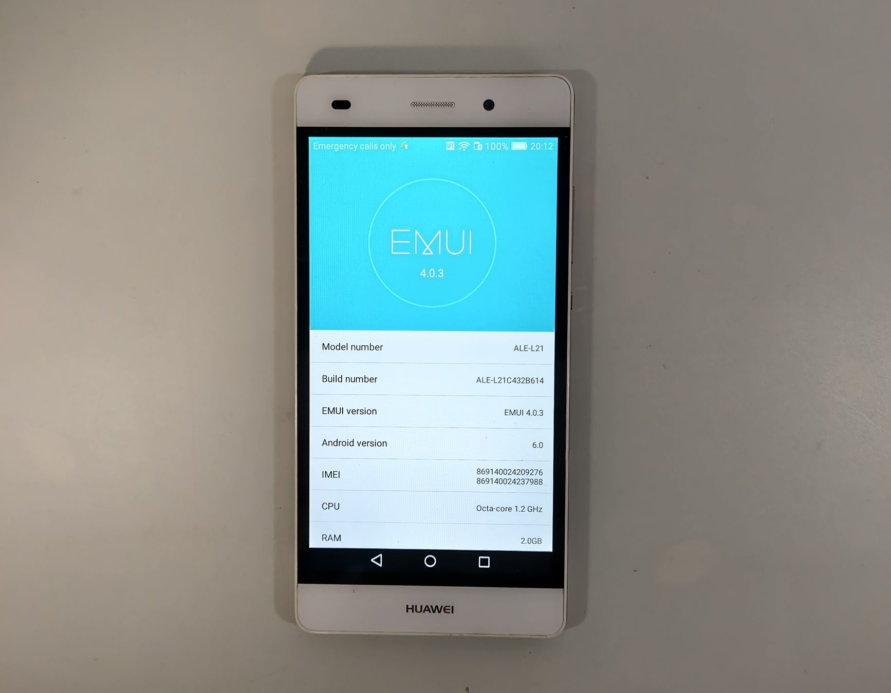 Huawei Handys / Smartphones: Huawei P8 Lite Weiss – Gebraucht aus Ehrendingen von Rocky985 2